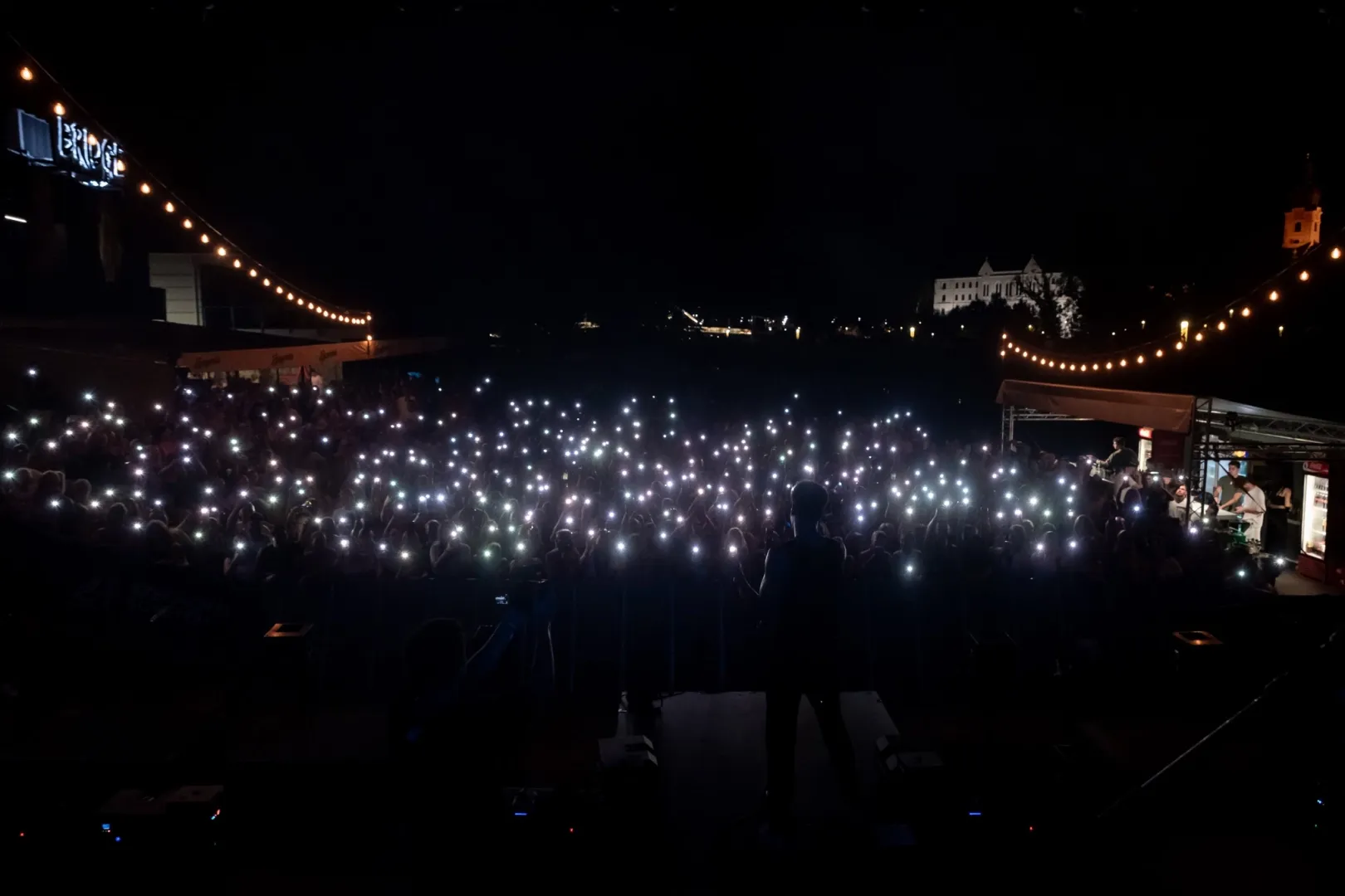 The Bridge Garden was a popular venue for the Győr music scene during the summer (Photos: András Adorján, Máté Dudás)